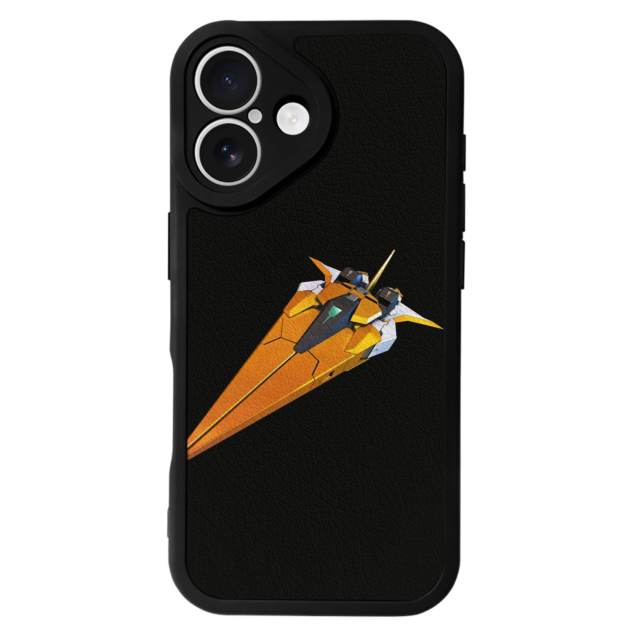 （画像用） 機動戦士ガンダム Mobile Suit Gundam 【iPhone 16シリーズ対応】シリコンスマホケース（レザー調） 材質：シリコン